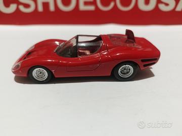 Modellino di Fiat Abarth OT 1600 in scala 1/43