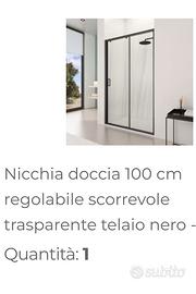 Porta doccia in vetro