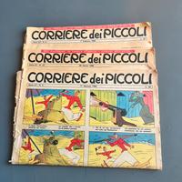 Corriere dei Piccoli originali anni ’60-3 numeri
