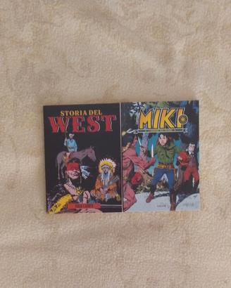 Fumetto Storia del West e Capitan Michi 