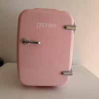Mini frigo/scaldavivande portatile rosa 4L