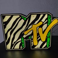 lightbox mtv stampa 3d artigianale