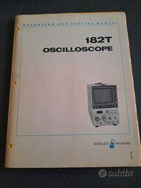 Manuale HP 182T OSCILLOSCOPE