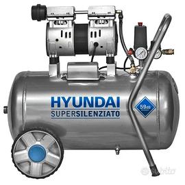 COMPRESSORE SILENZIATO 50 LT HUNDAY