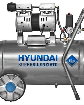 COMPRESSORE SILENZIATO 50 LT HUNDAY