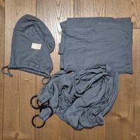 Fascia porta bebè Bamboom Sling Grigio 05