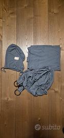 Fascia porta bebè Bamboom Sling Grigio 05