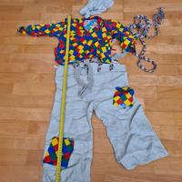 costume carnevale Arlecchino 