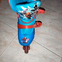 Pattini bambino spiderman