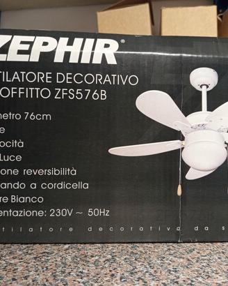 Ventilatore da soffitto, nuovo
