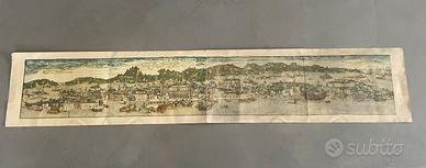 Stampa panoramica anni ‘50: Venezia Ehrard Reuwich
