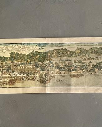 Stampa panoramica anni ‘50: Venezia Ehrard Reuwich