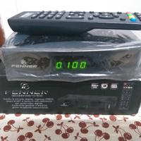 decoder fenner t2 con cavo scart e hdmi