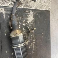 Marmitta  modificata per piaggio liberty  50 4t