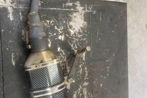 Marmitta  modificata per piaggio liberty  50 4t