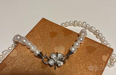 Collana girocollo perle