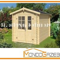 Casa legno Agata gazebo 2X3 28 mm casetta ricovero