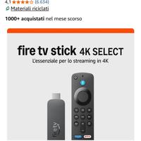 Fire stick 4k select