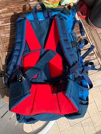 Zaino da montagna berghaus laser 60 bc plus