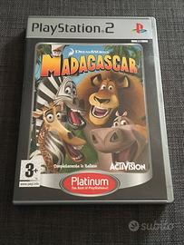 Gioco PS2 Madagascar activision dreamworks