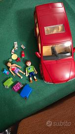 Playmobil auto familiare+auto con moto scafo+auto