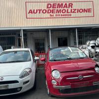RICAMBI FIAT 500 1200cc BENZINA 2011
