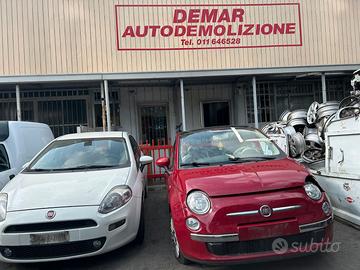 RICAMBI FIAT 500 1200cc BENZINA 2011