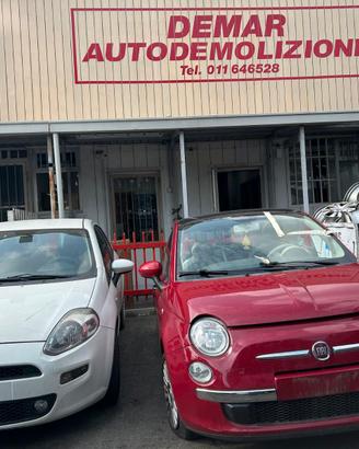 RICAMBI FIAT 500 1200cc BENZINA 2011