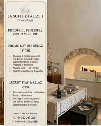 Regalati una fuga di coppia Ostuni 