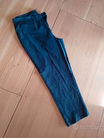 Pantaloni donna blu taglia 46