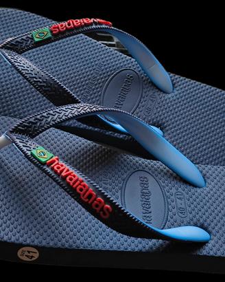 infradito Havaianas di colore blu navy