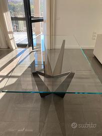 Tavolo vetro cattelan skorpio EXTRA LUCE