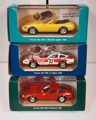 RIO 1/43 - FERRARI 365 DAYTONA - 3 MODELLI