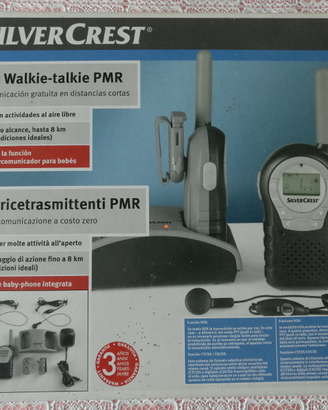 Ricetrasmittenti PMR 2 SilverCrest 8Km 8 canali