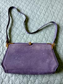 Borsa Pochette vintage Ilaria Icardi scamosciata