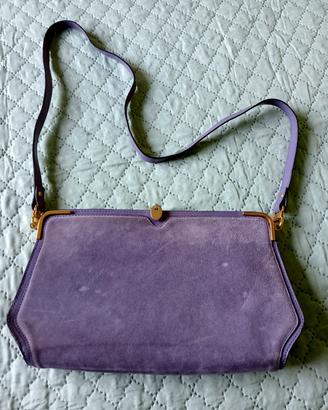 Borsa Pochette vintage Ilaria Icardi scamosciata