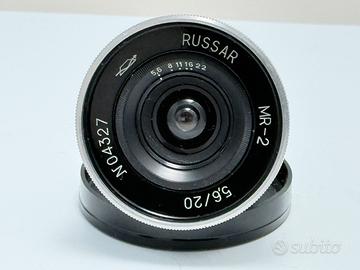 Obiettivo Russar MR-2   20mm f/5.6