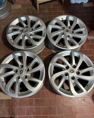 Cerchi in lega Renault scenic