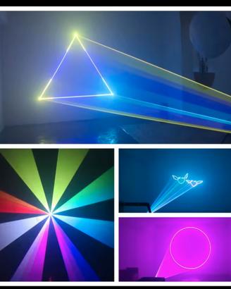 Laser discoteca RGB  10W  Full-color pure diode