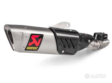 Terminale marmitta akrapovic yamaha R6 600