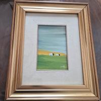 Quadro  pittore DEVOTI  olio su cartone