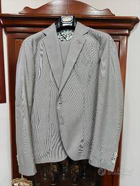 Abito uomo elegante, grigio, taglia 52