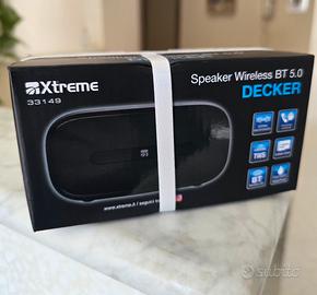 Cassa Bluetooth Xtreme 33149 Decker NUOVA