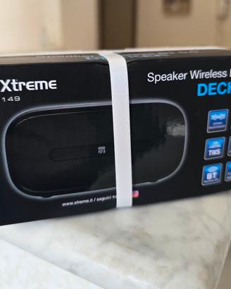 Cassa Bluetooth Xtreme 33149 Decker NUOVA