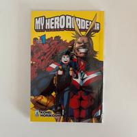 Volume 1 di My Hero Academia autografato