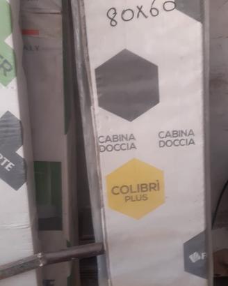 Cabina doccia nicchia a soffietto