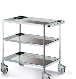 Carrello acciaio inox