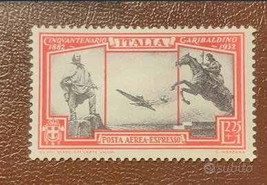 Regno 1932- Garibaldi- posta aerea espresso- MNH