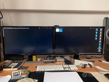 2 monitor Samsung 27 pollici 4k
