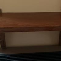 Mensole (2) legno massello stile arte povera